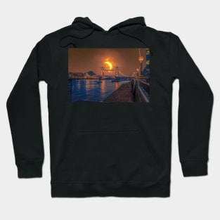 Tower Bridge with Moon Hoodie